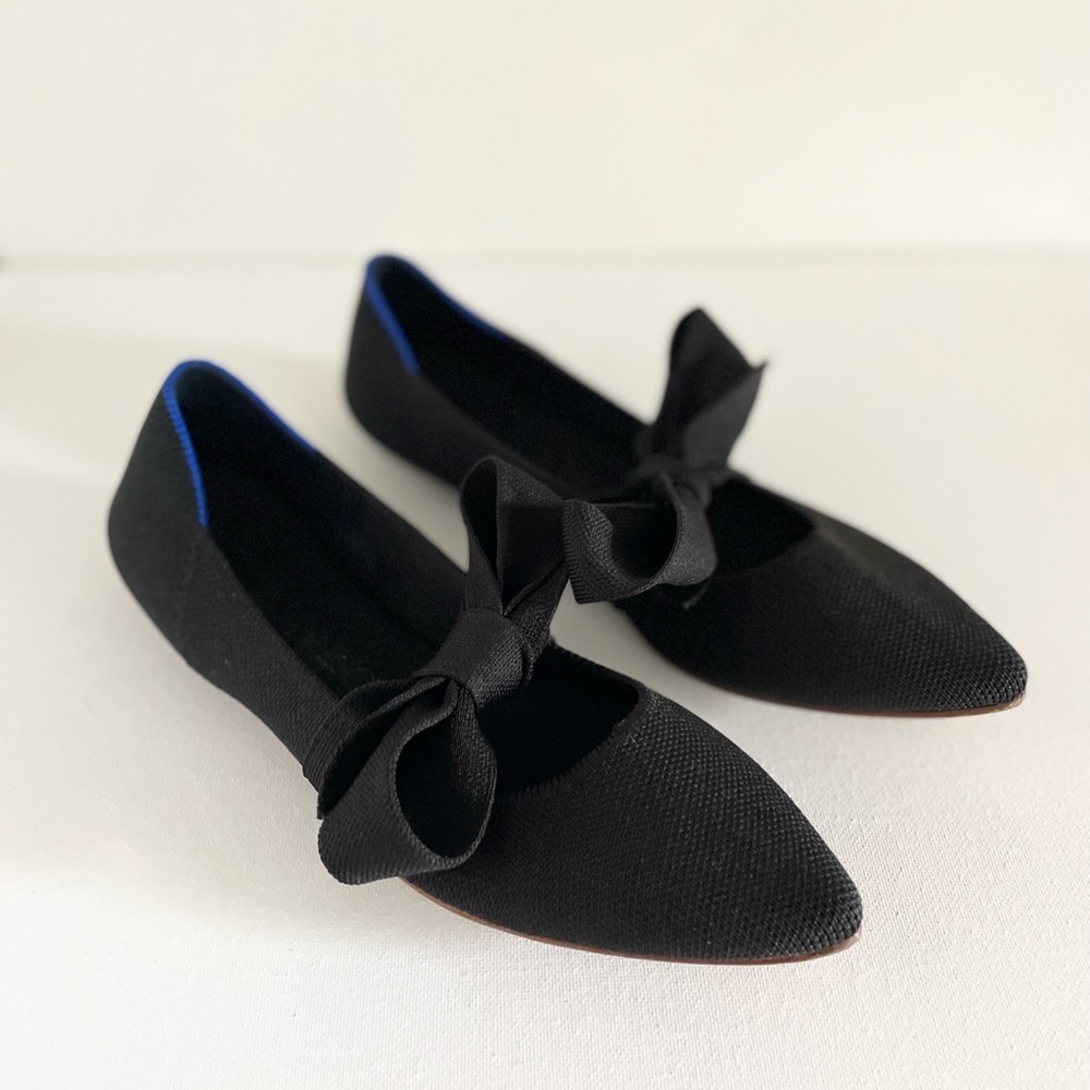 ROTHY'S The Point Mary Jane Ballet Flats Size 6